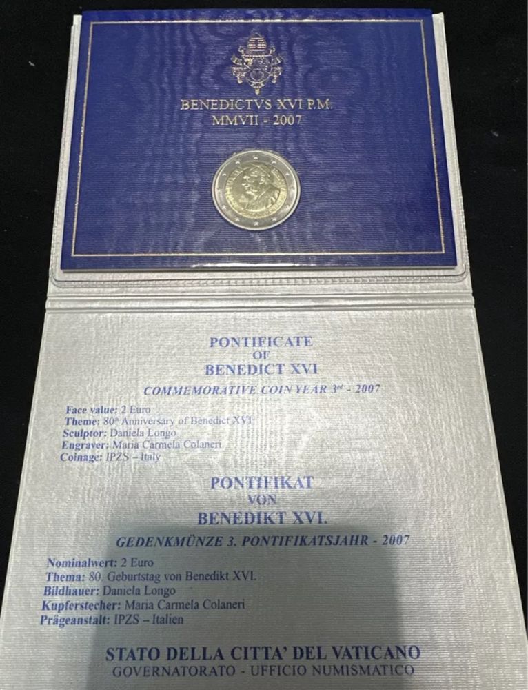 2€ Vaticano 2007