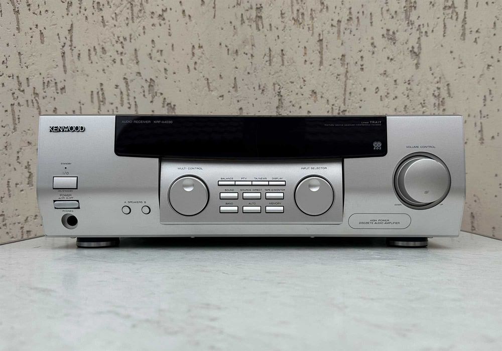 Ресивер Kenwood KRF-A4030 (2 × 100 Вт / пульт / фонокоректор)
