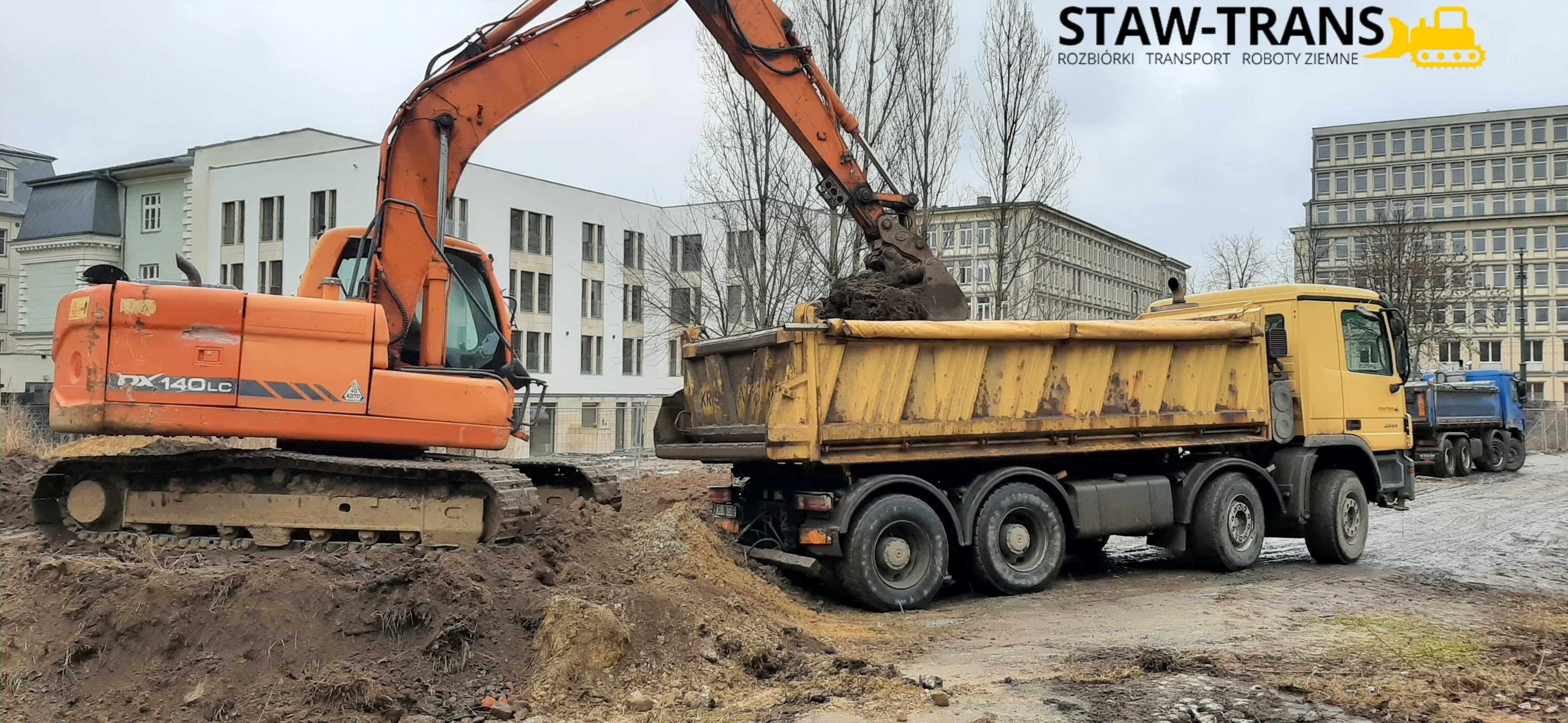 Wywóz Wykop Ziemi Piasku Gliny Gruzu Utylizacja karta BDO Transport