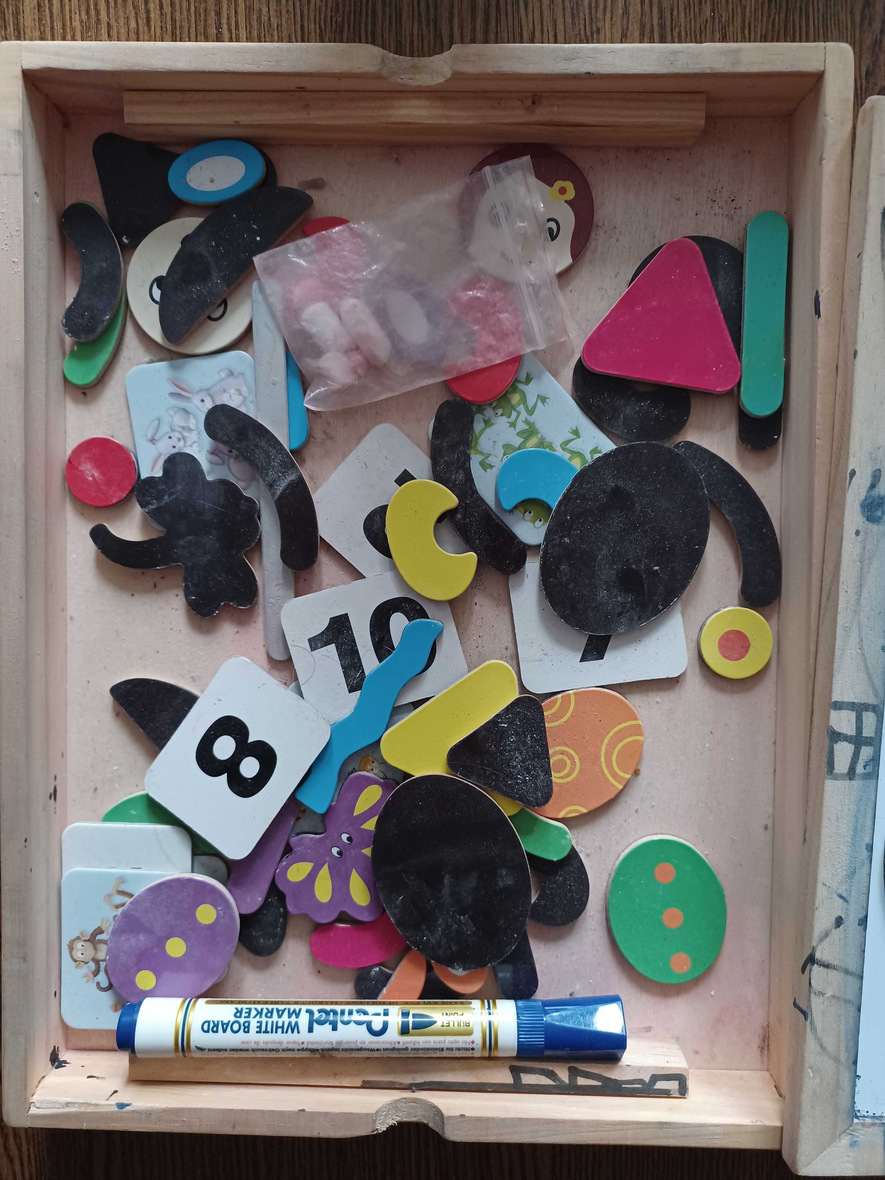 Tablica Kredowo Magnetyczna Edukacyjna dwustronna