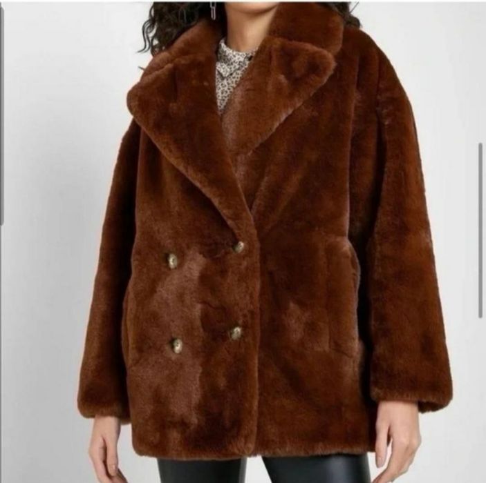 напівшубок плюшевий Topshop