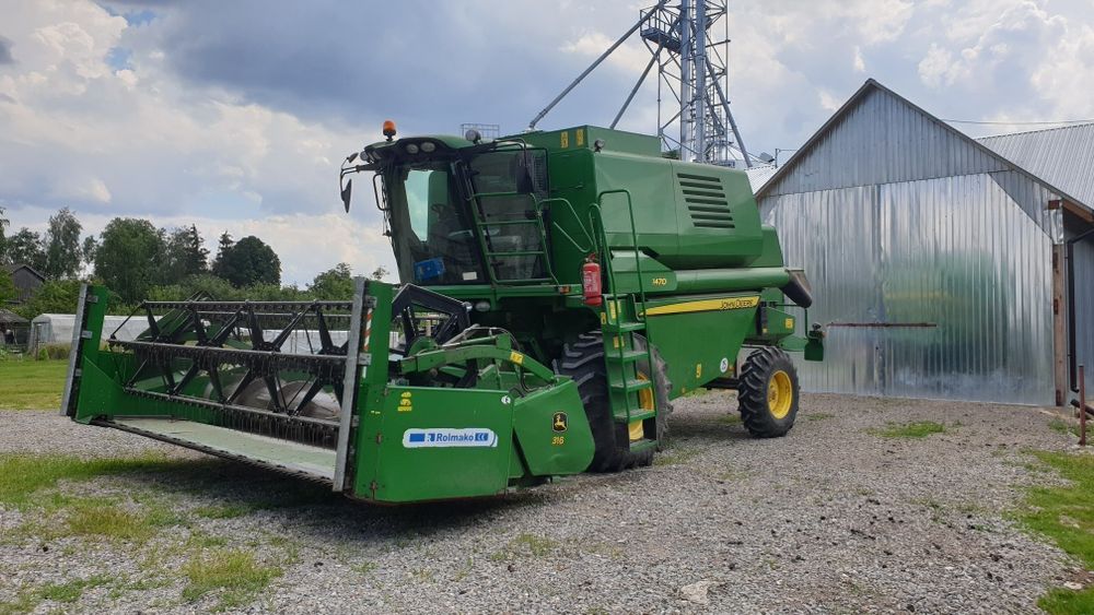 John Deere 1470, Dwa hedery 316