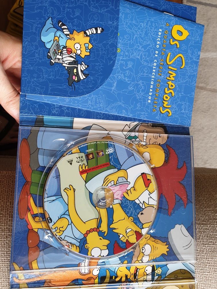 DVDs Os Simpsons A Quarta Série Completa