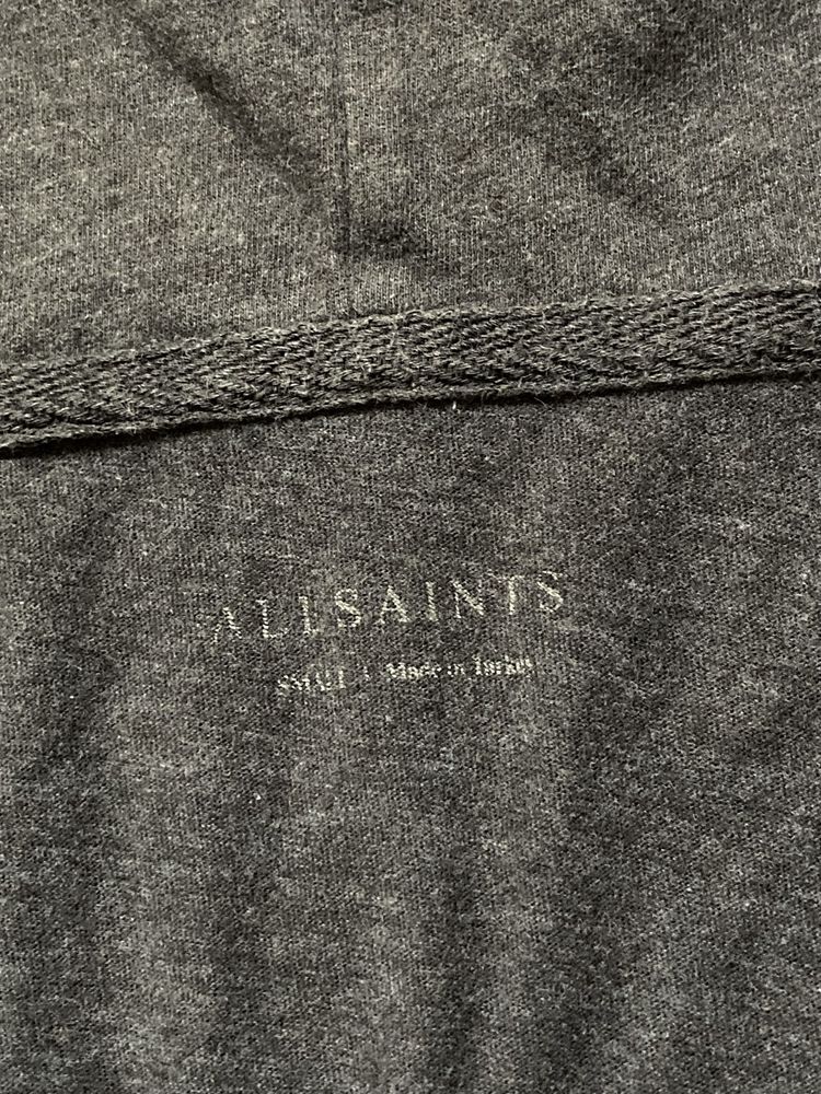 Зіп Худі Allsaints Basic Logo Zip Hoodie Vintage Drill Drip