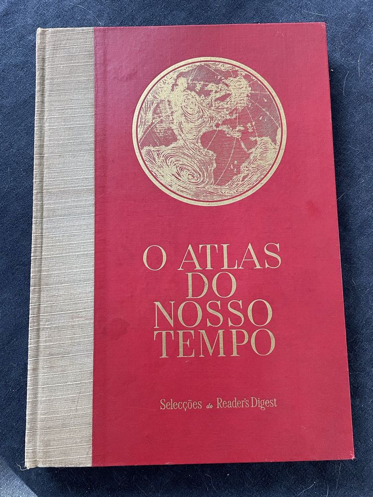 O Atlas Do Nosso Tempo livro de grande formato 40cm x 28cm