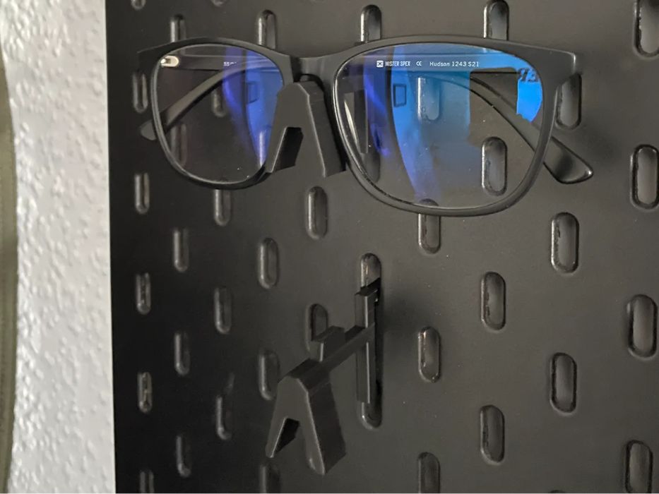 Porta-Óculos Minimalista para Ikea Skadis