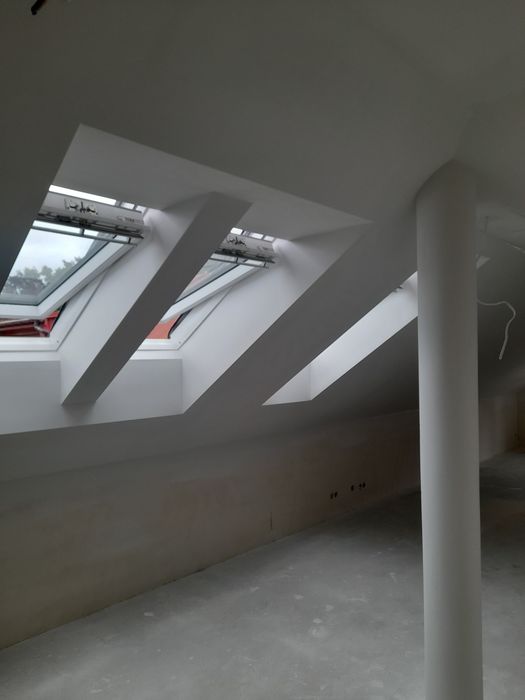 Wykończenia wnętrz, poddasza użytkowe