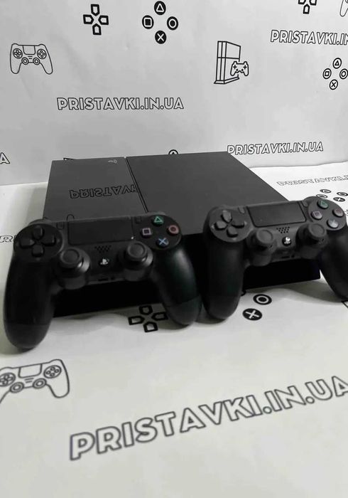 Ігрова Приставка Playstation 4 Fat 500гб (9-12.2) +10 ігор +2 Геймпада