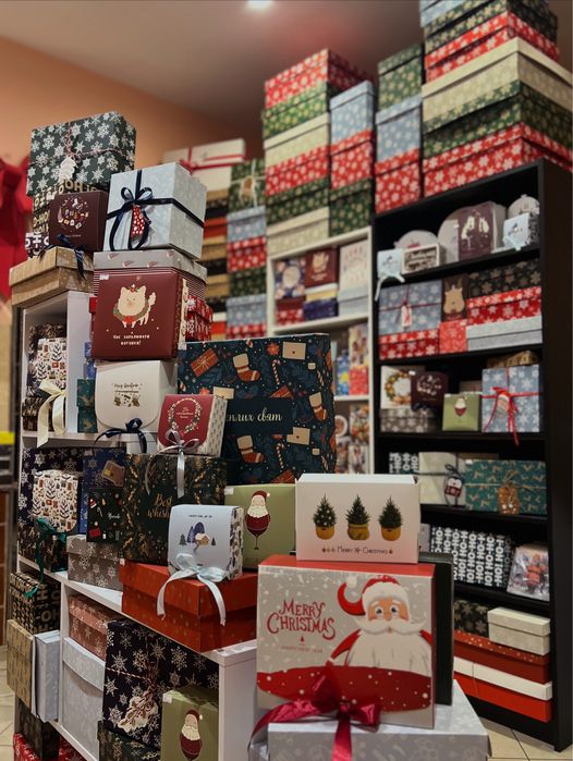 Новорічні коробочки