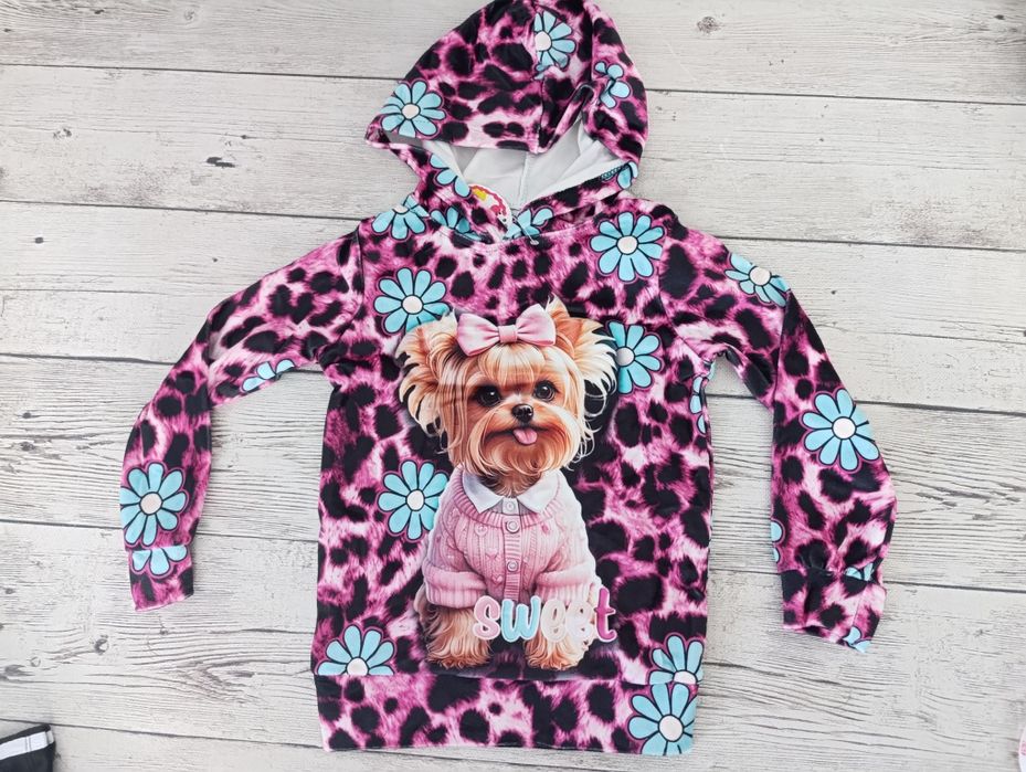 Bluza welurowa r. 110