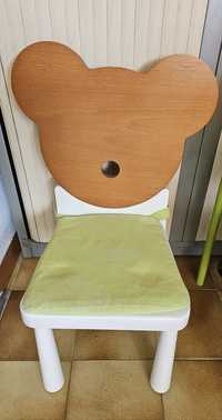 Cadeira madeira para crianca Verbaudet, formato Mickey