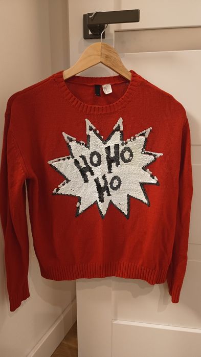 Sweter z motywem zimowym/świątecznym