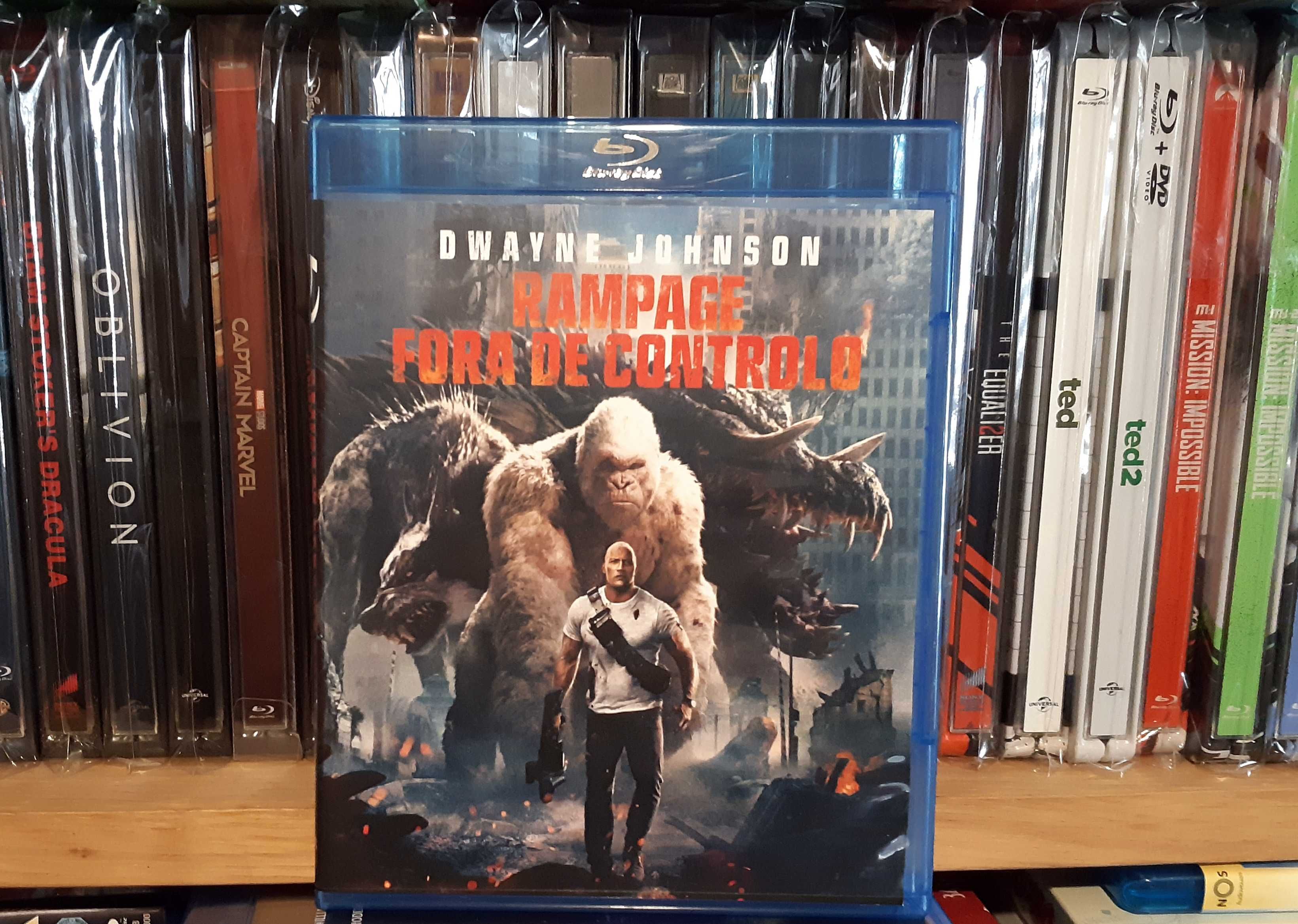 Rampage - Fora de Controlo (edição bluray nacional, em ótimo estado)