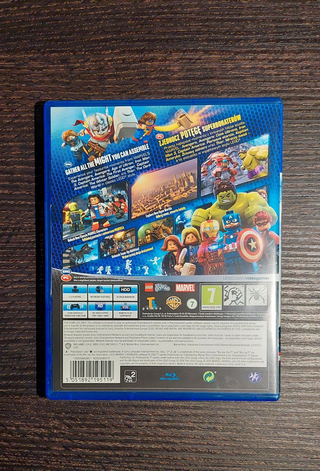 Gra PS4 - Lego Marvel AVENGERS