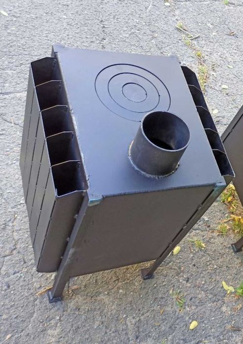 Бліндажна буржуйка окопна піч мобільна пічка печка буржуйка переносна