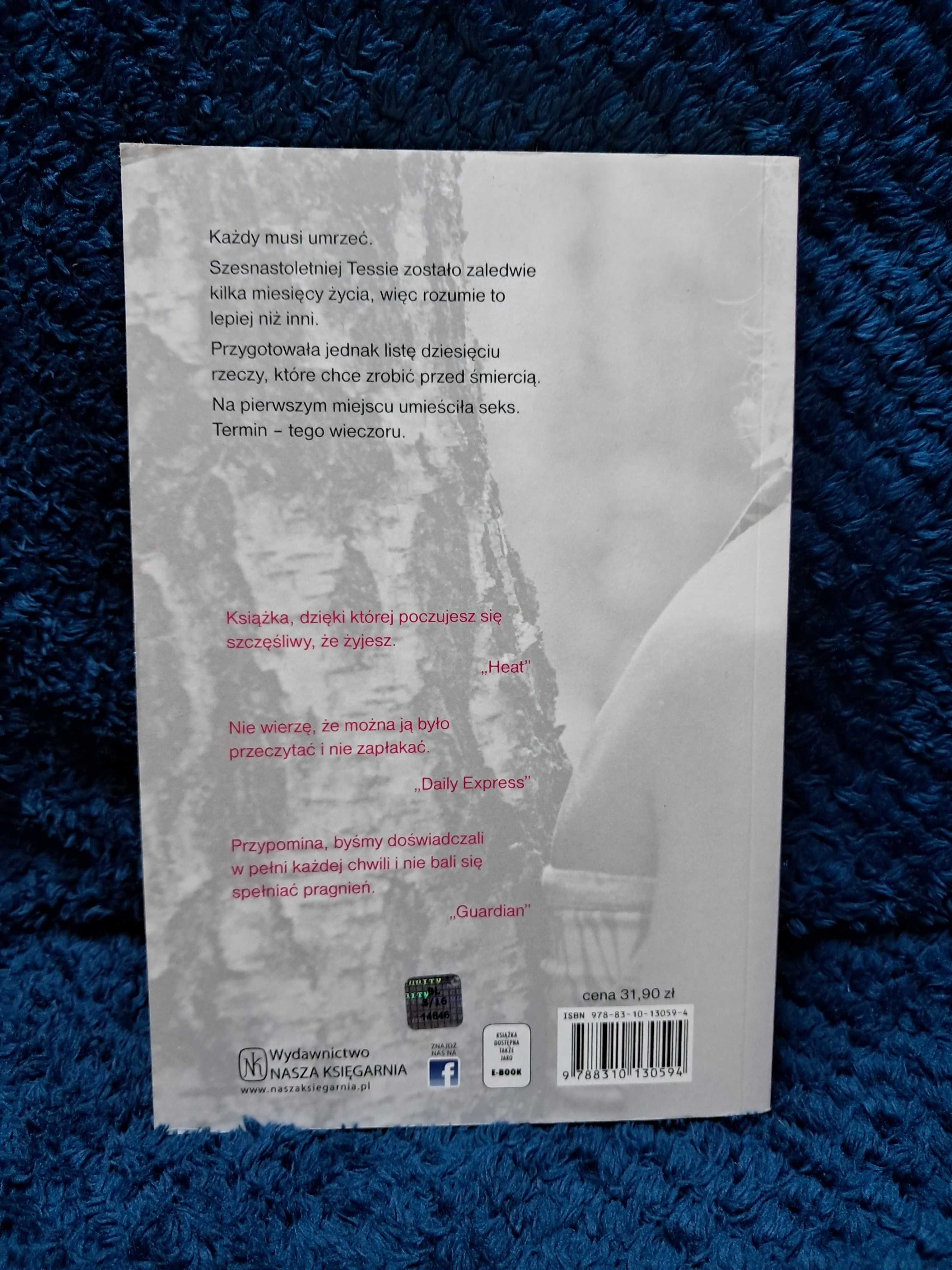 młodzieżówka "Zanim umrę" - Jenny Downham