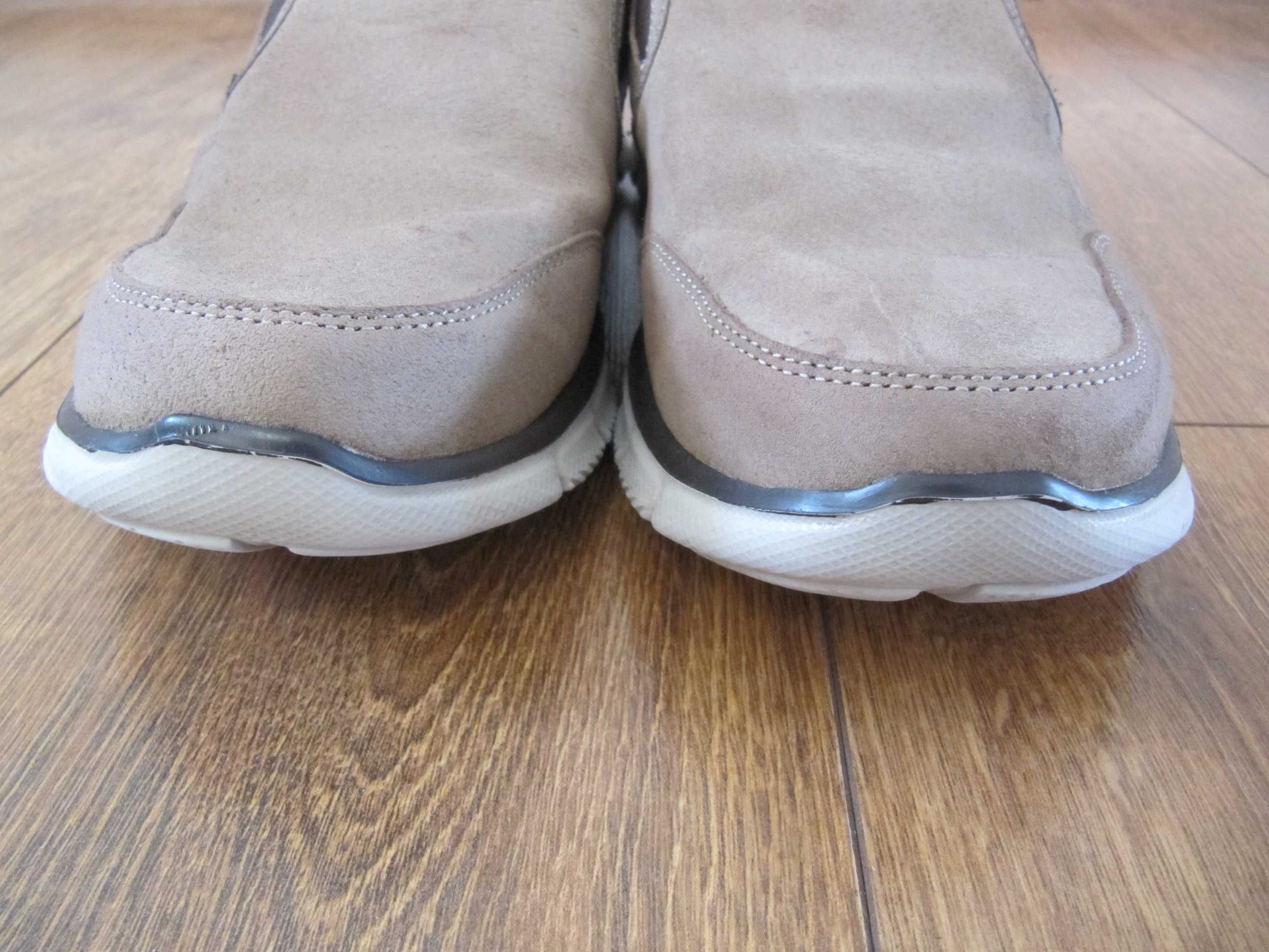 Чоловічі мокасини, шкіряні,  Skechers 42р 27,5см