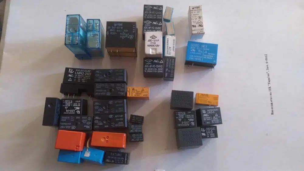 Реле 12 24 и другие