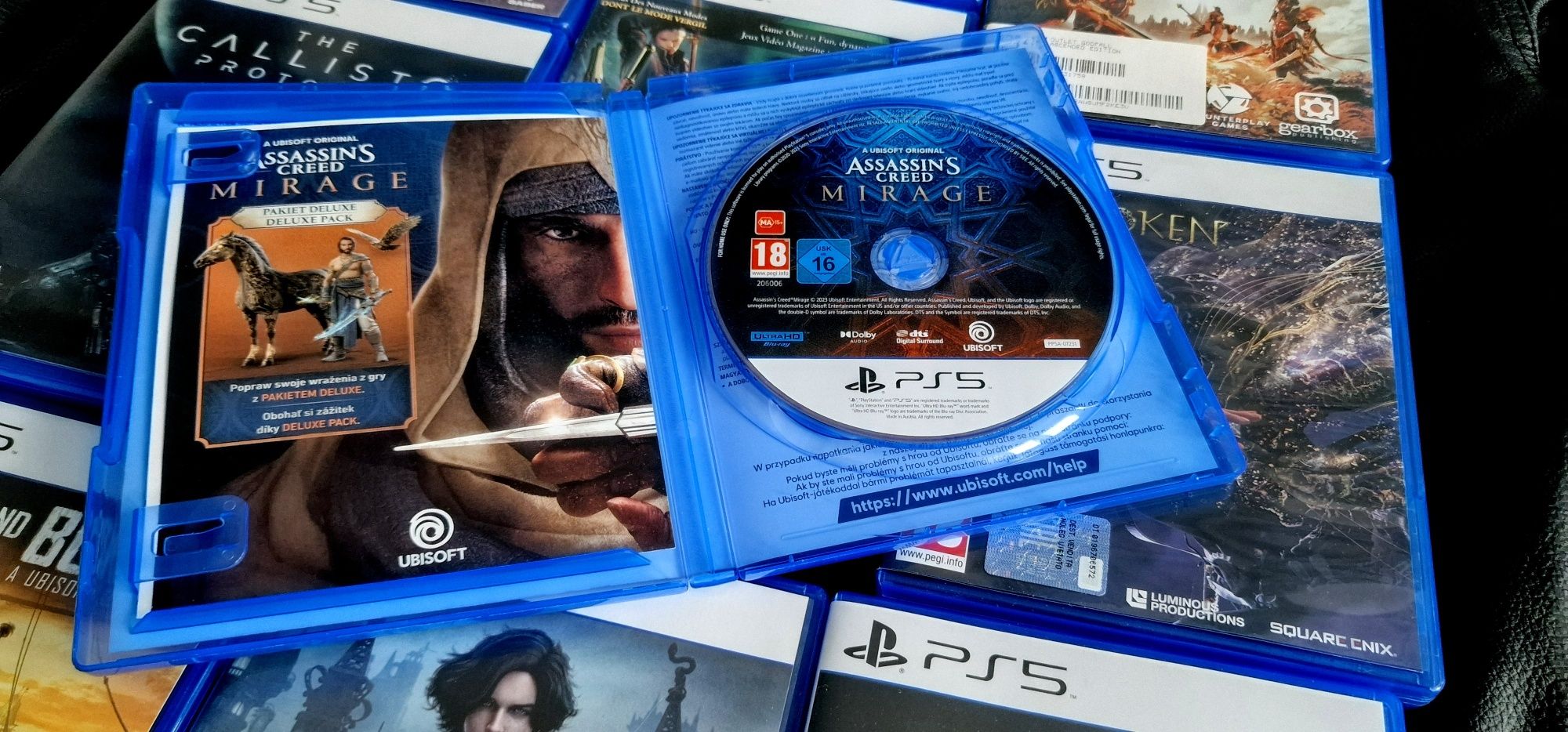 Zamiana nowość Assassin's Creed Mirage Playstation PS5 PL ocena 4,91/5