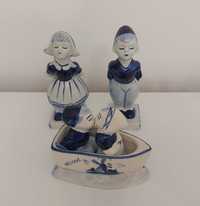 3 figurki porcelanowe Holandia / komplet