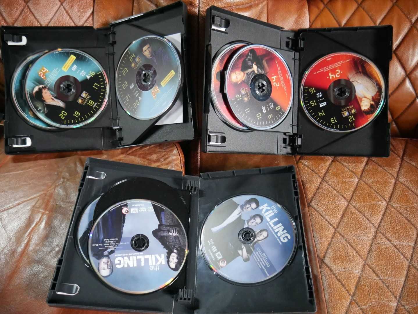 DVD serial 24 hours sezon 1 i 2 the killing