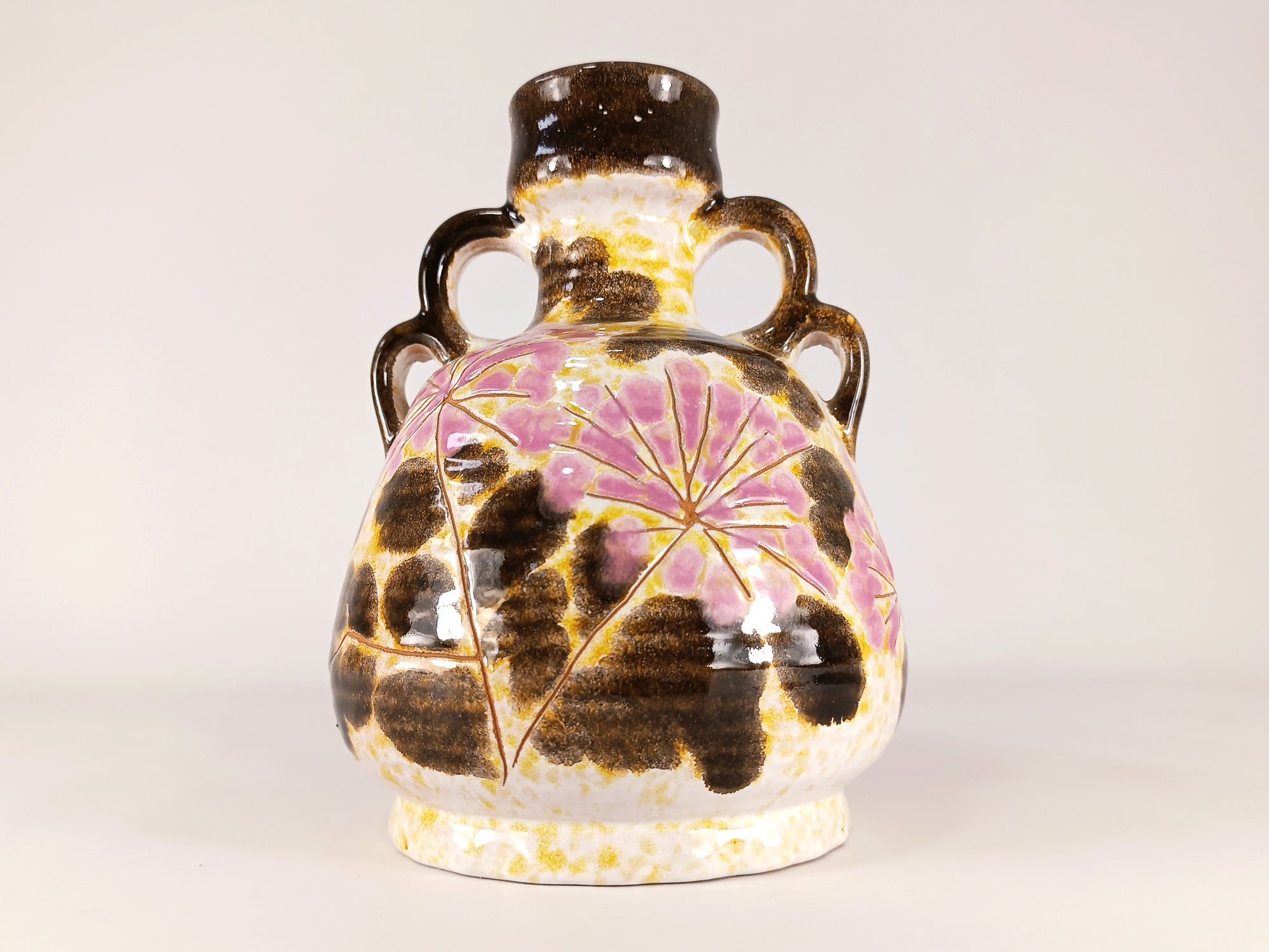 Niemiecki ceramiczny wazon vintage