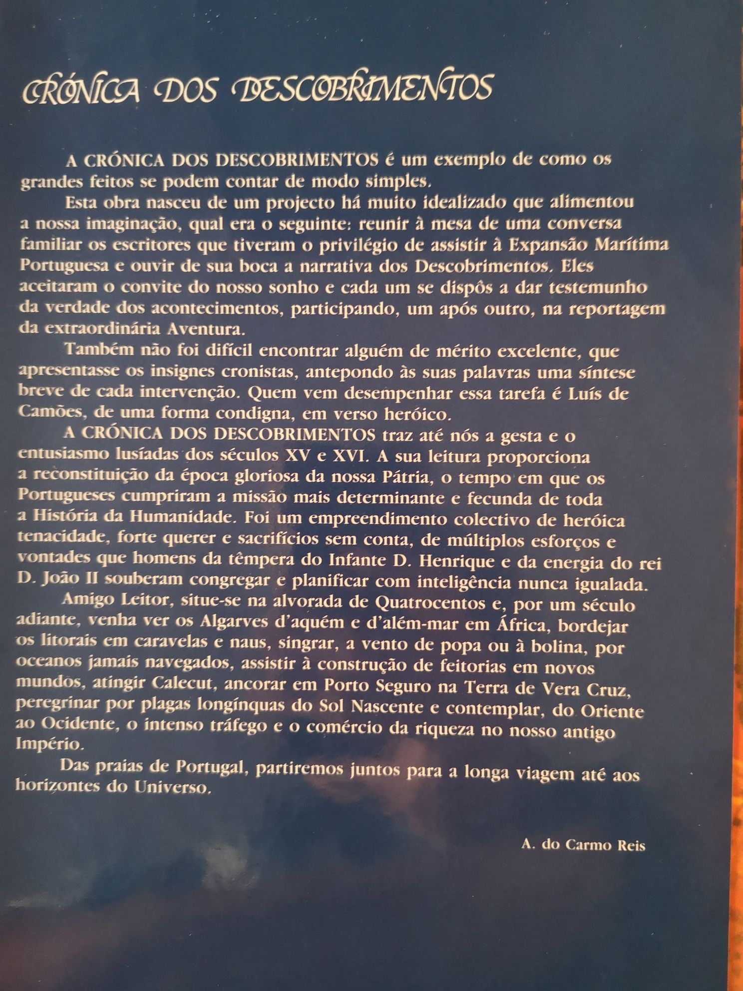 Crónica dos descobrimentos, A. do Carmo Reis - ilustr. Júlio Resende