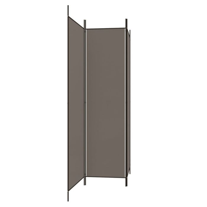 Vidaxl Parawan 3-Panelowy, Antracytowy, 150X200 Cm, Tkanina