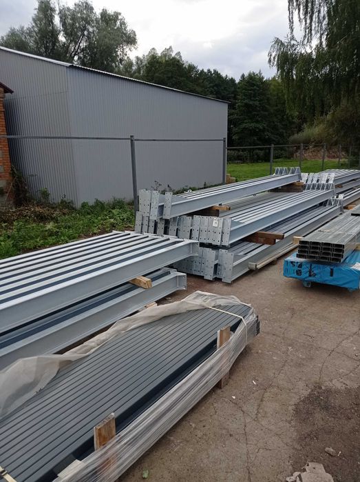 Konstrukcja hali 12x20 wiata 12x30 rolnicza obora warsztat magazyn