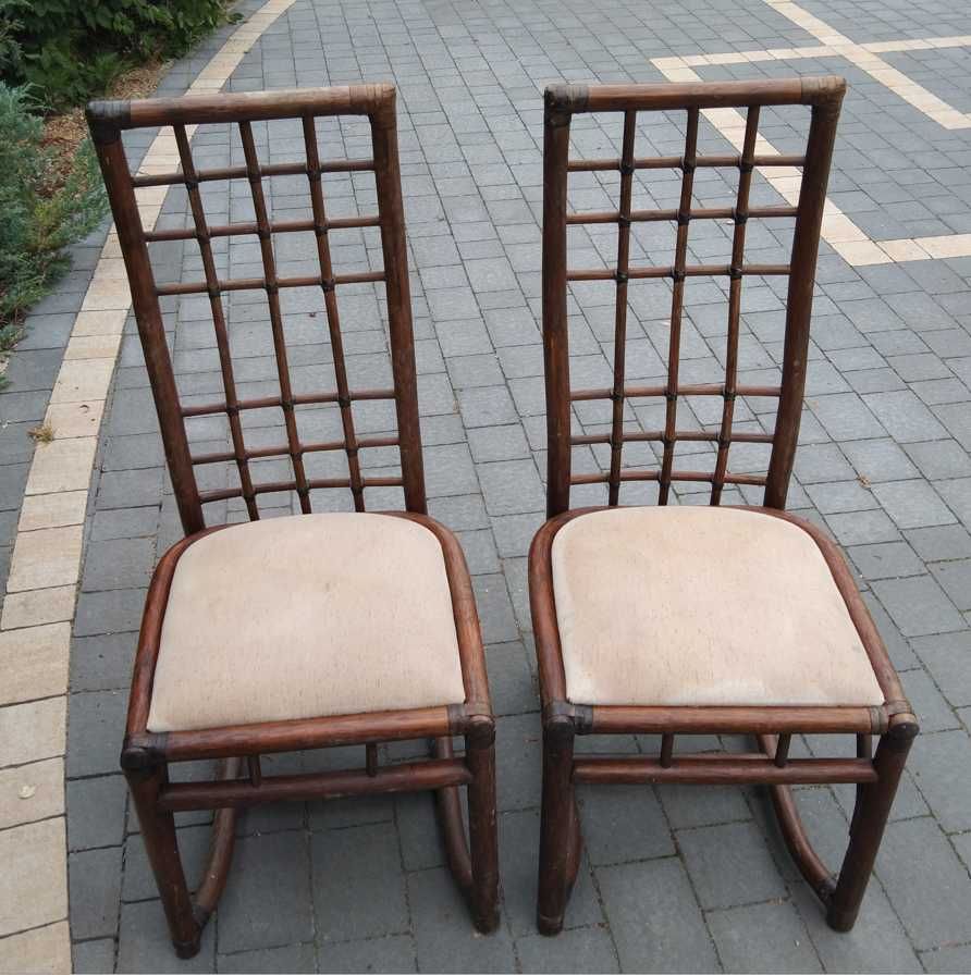 krzesło bambusowe