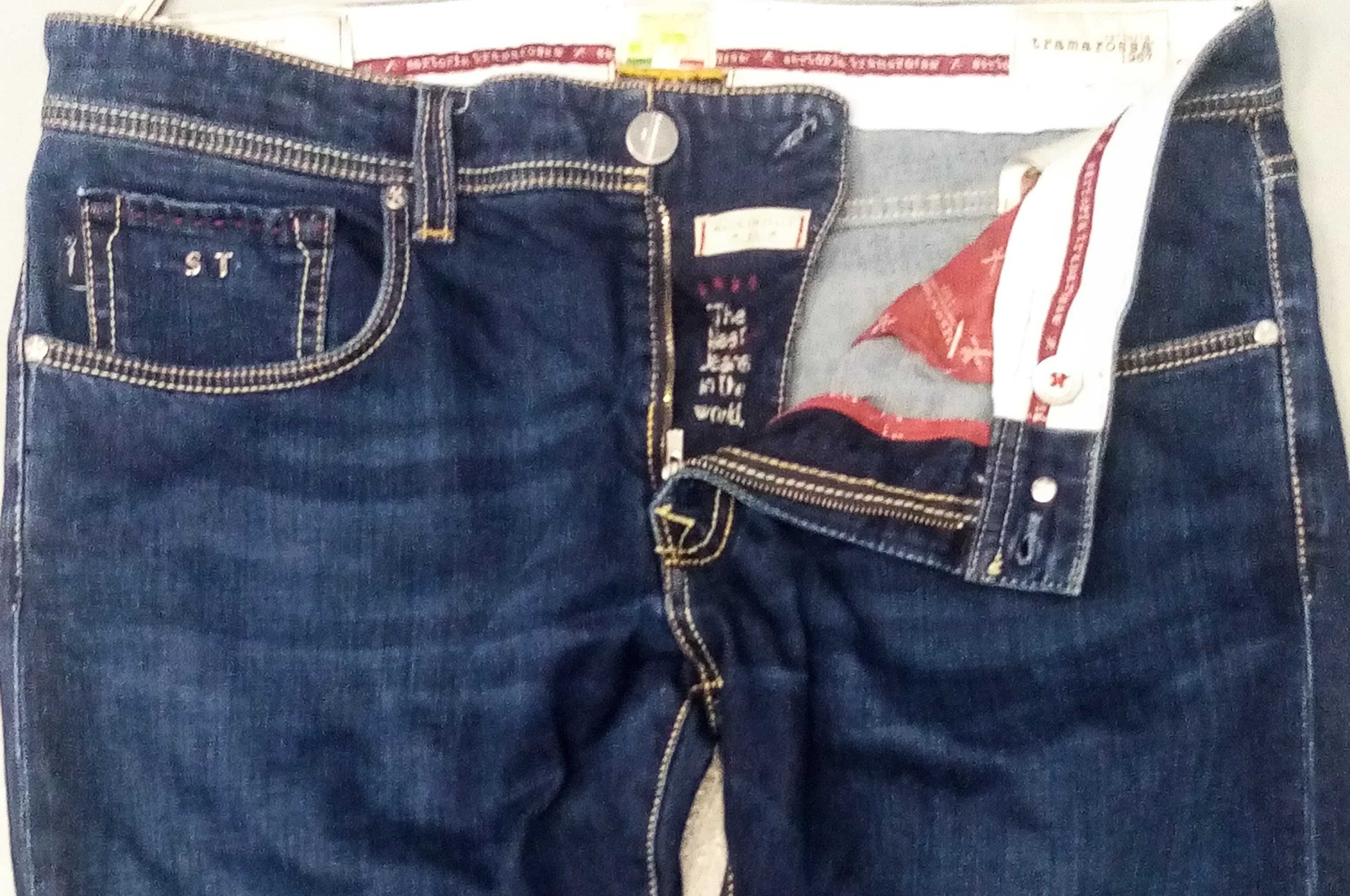 R)SANTORIA TRAMAROSSA męskie spodnie jeansowe Roz.36