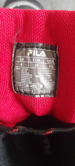Buty zimowe dzieciece wodoodporne Fila r.37
