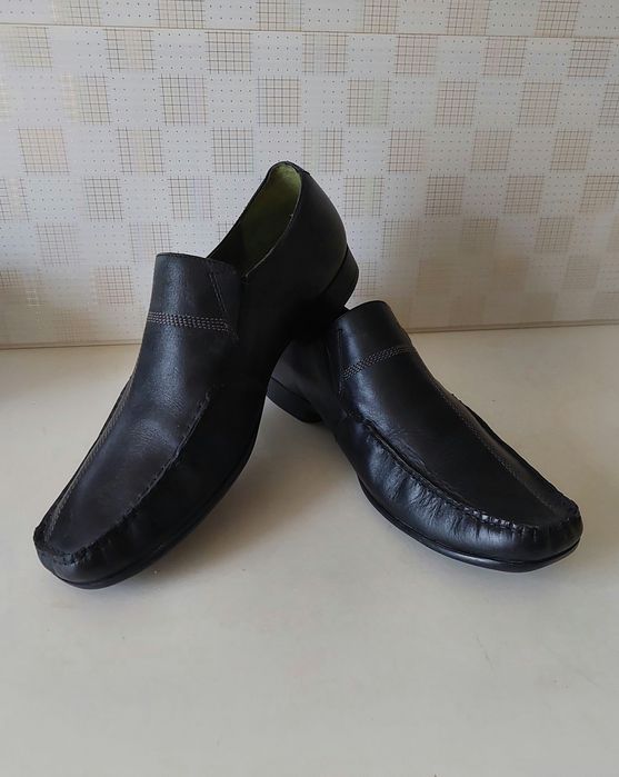 (30см) Кожаные туфли Hush Puppies.