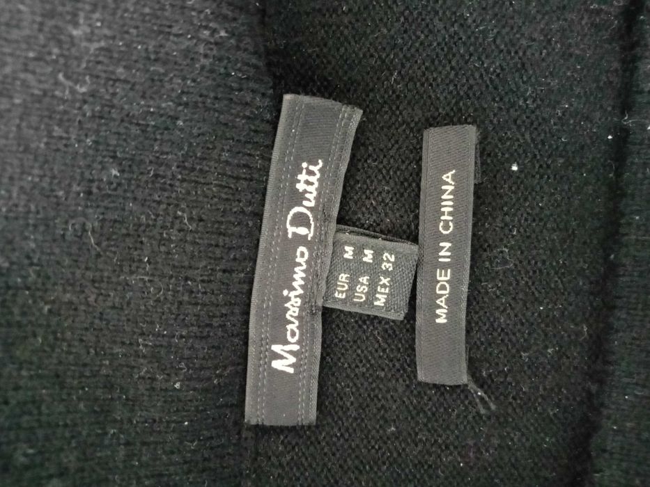 Massimo Dutti ołówkowa spódnica z dzianiny rozmiar S/M