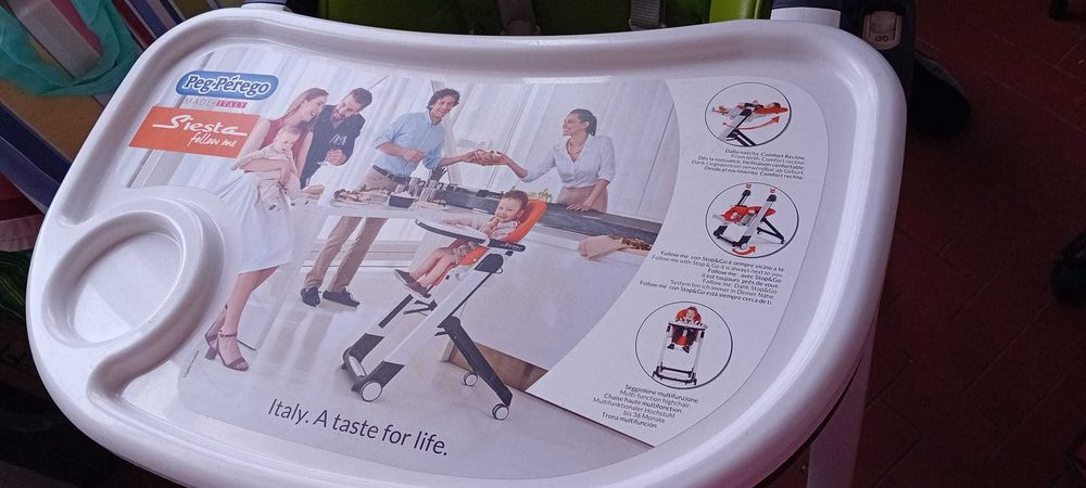 Cadeira Pápa Peg-Pérego Siesta reclinável para criança ou bebé - recém