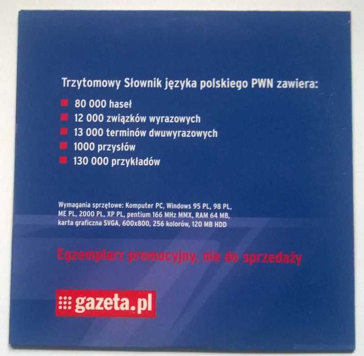 CD Słownik Języka Polskiego PWN Tom 3 R-Z NOWA WARTO