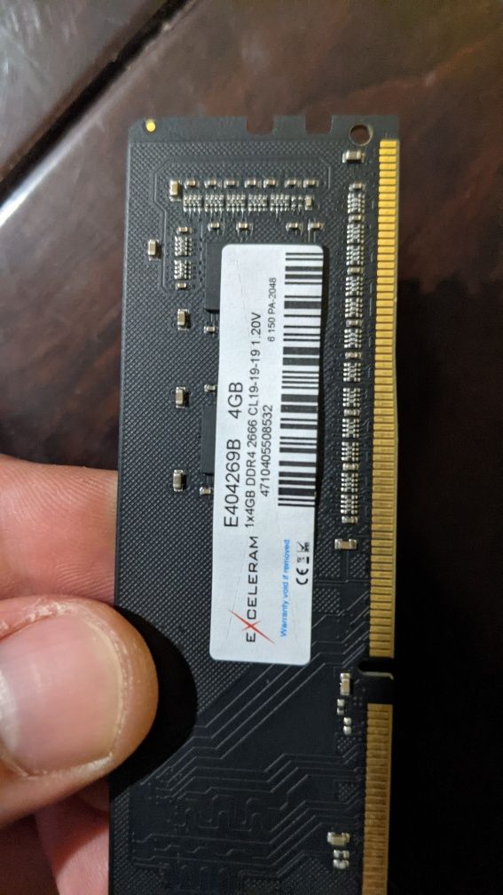 Exeleram ddr4 4gb