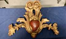 Sagrado coração de Jesus em talha antida