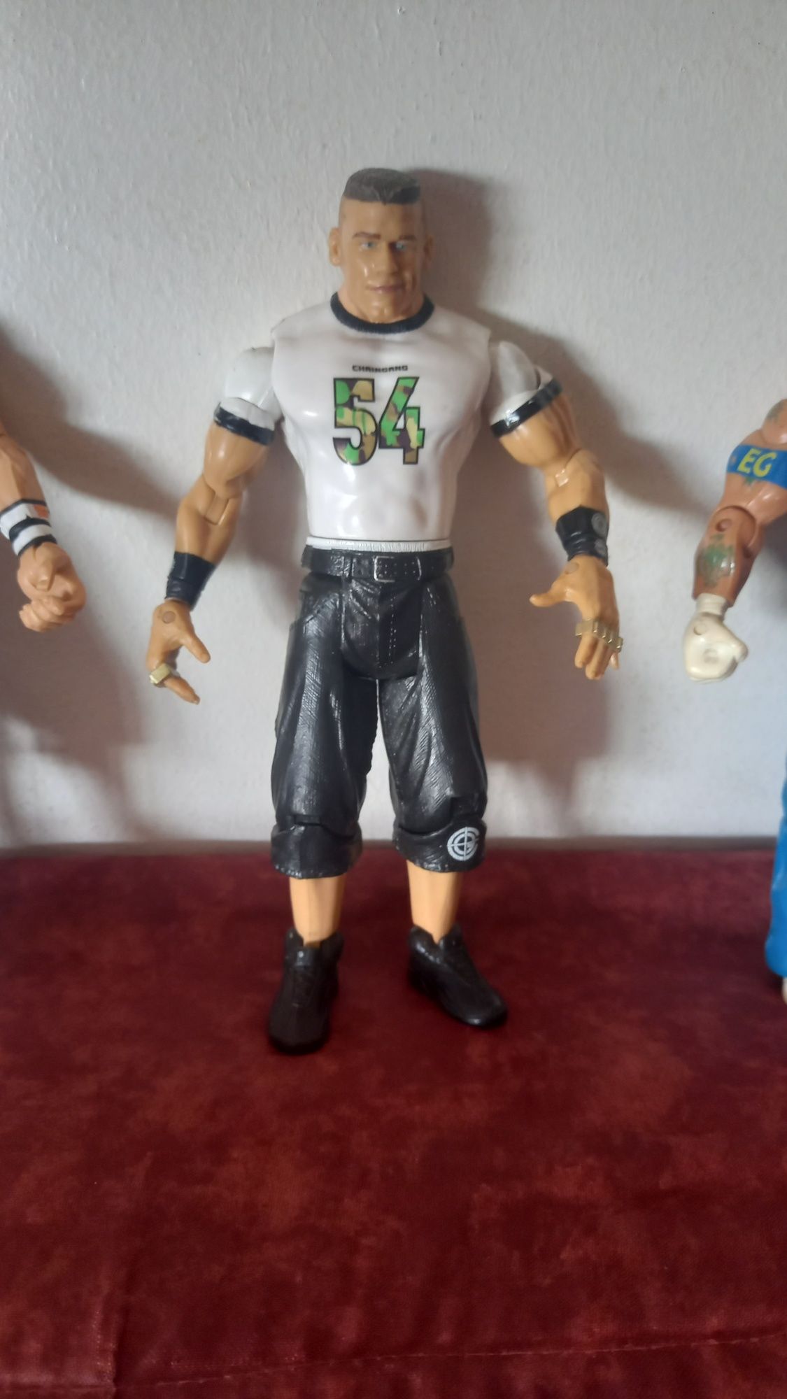 Conjunto 3 bonecos WWE (usados)