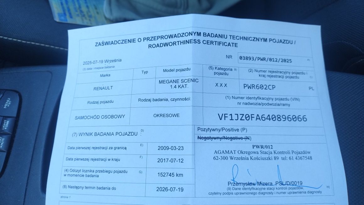 Renault Grand Scenic 3 Niski Przebieg
