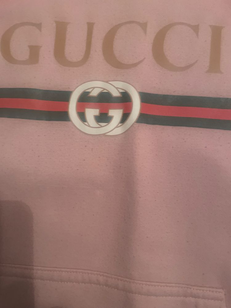 Bluza z napisem gucci