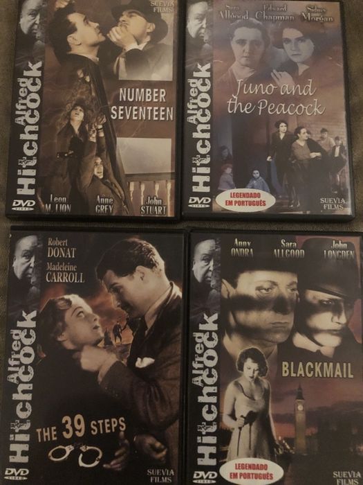 Coleção Clássicos Cinema Filmes Clássicos Alfred Hitchcock