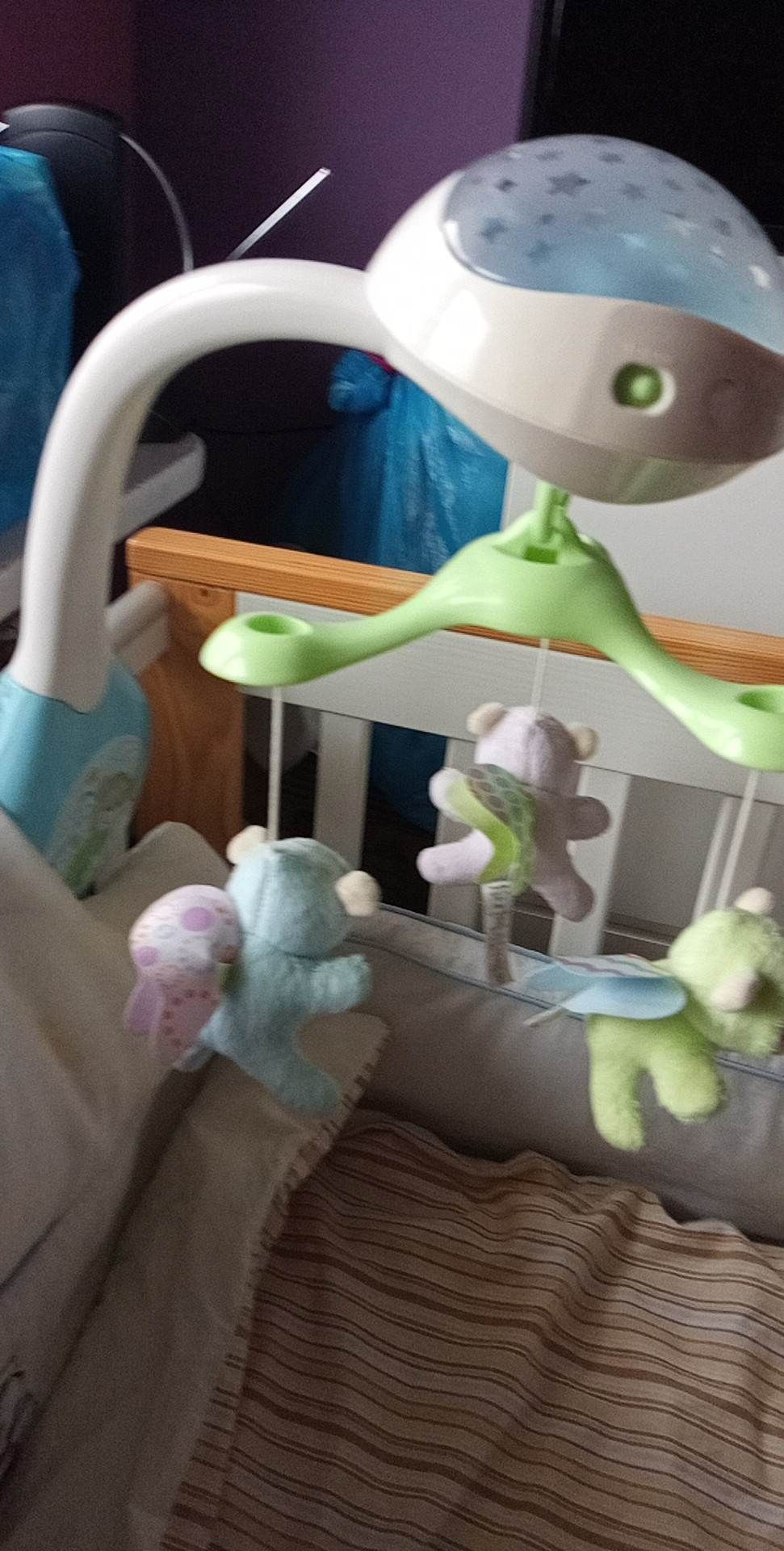 Karuzela z projektorem i misiami Fisher Price