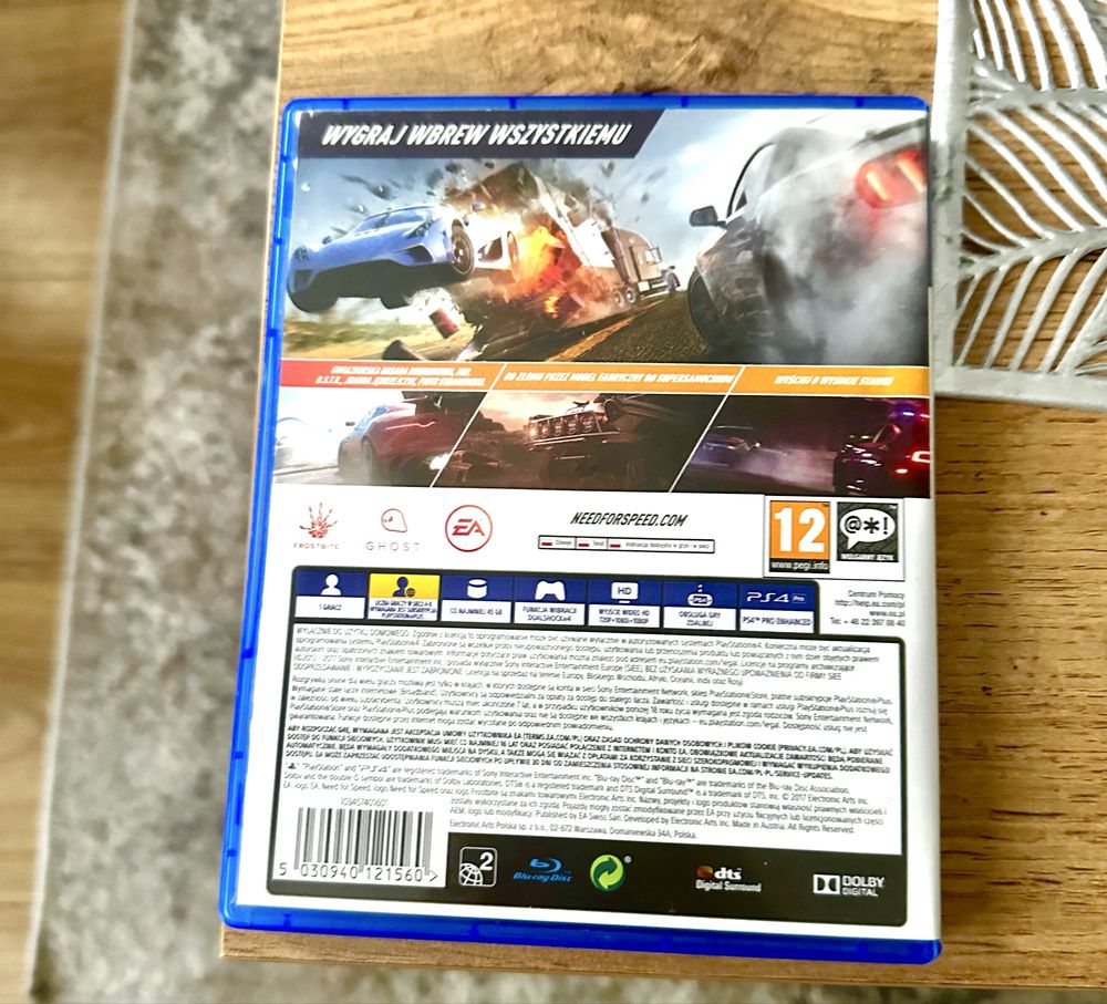 Need for Speed na ps4
