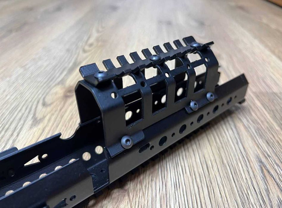 Довга сталева тактична цівка цевье для АК АКС АКМ ВИРОБНИК ГАРАНТІЯ