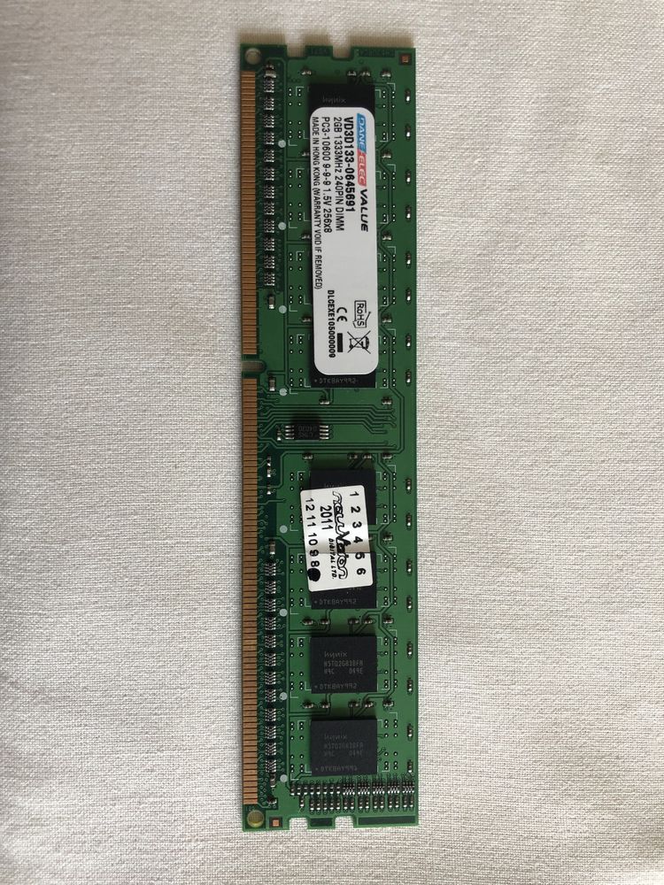 ОЗУ DaneElec VALUE 2gb DDR3 1333