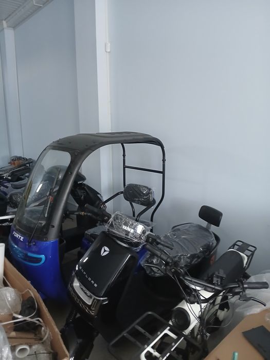 2025 (Li-ion) літій триколісний скутер Їдемо IDemo Trinity 72v 20ah т