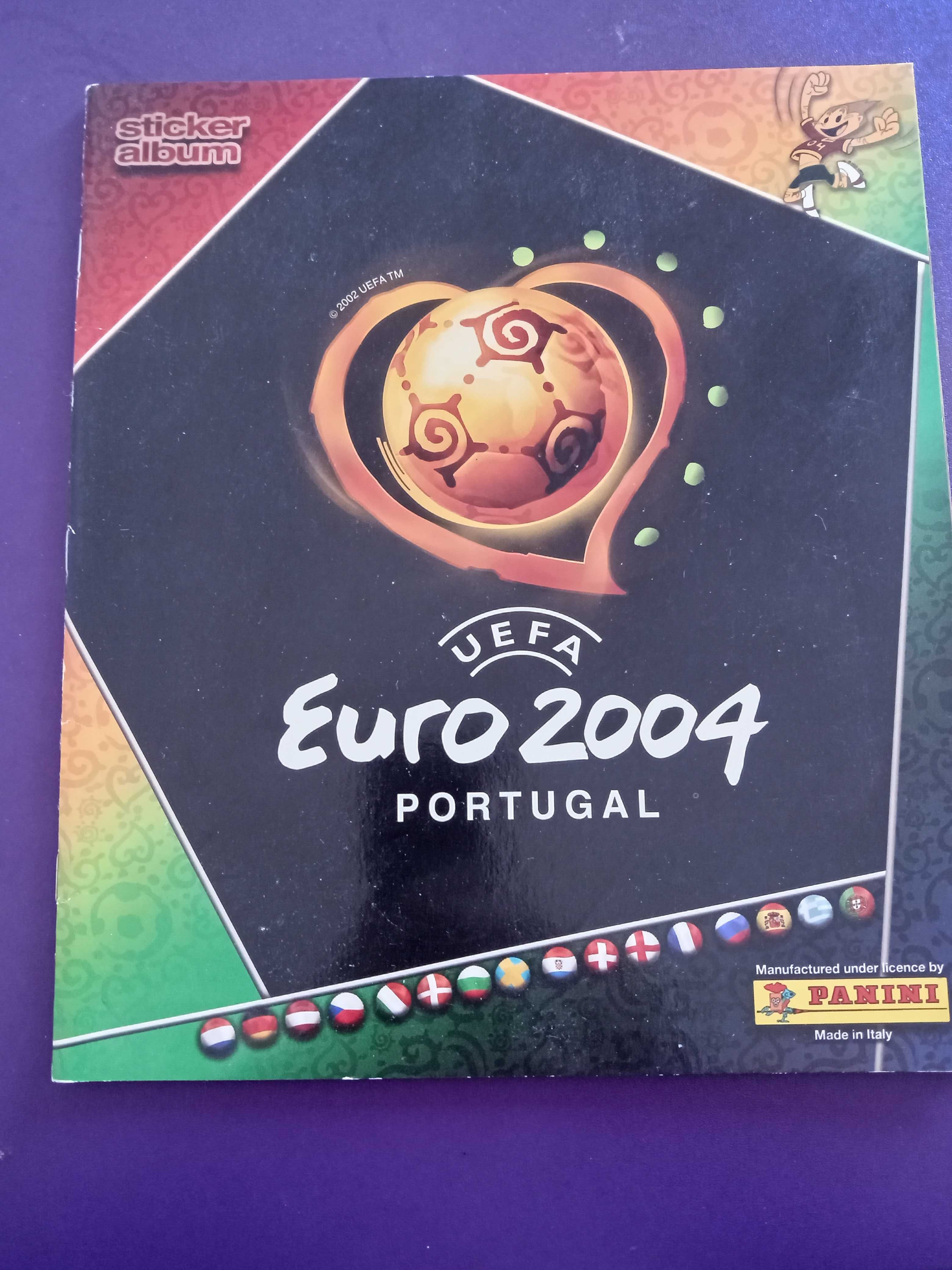 Caderneta de Cromos Euro 2004 UEFA Portugal