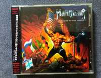 Manowar Warriors Of The World CD 1press Japan Obi