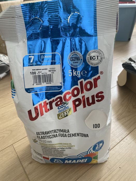 Mapei, fuga cementowa biały 100